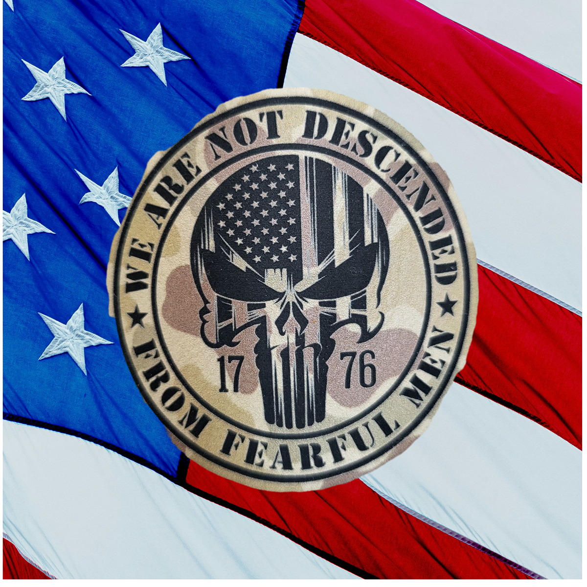 WE ARE NOT DESENDED FROM FEARFUL MEN HAT