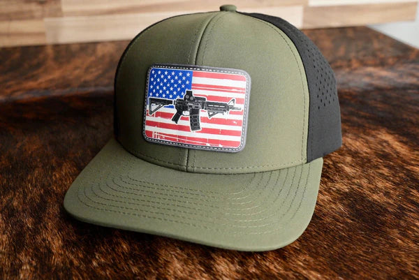 AR-15 AMERICAN FLAG PATCH