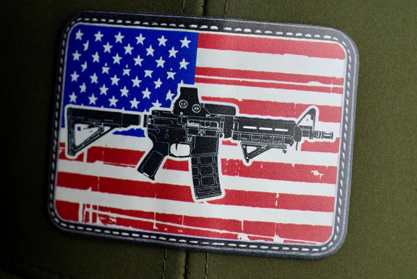 AR-15 AMERICAN FLAG PATCH