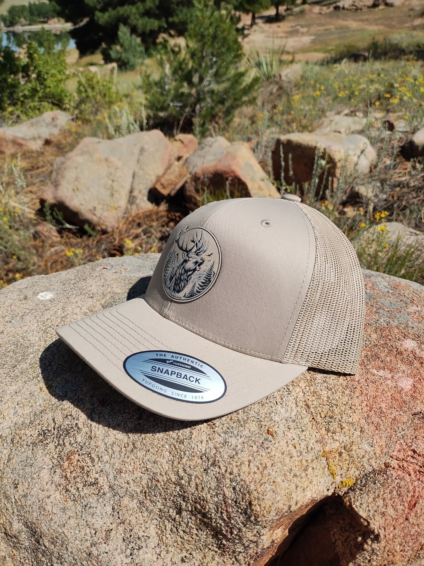 Bugling Elk Custom Trucker Hat