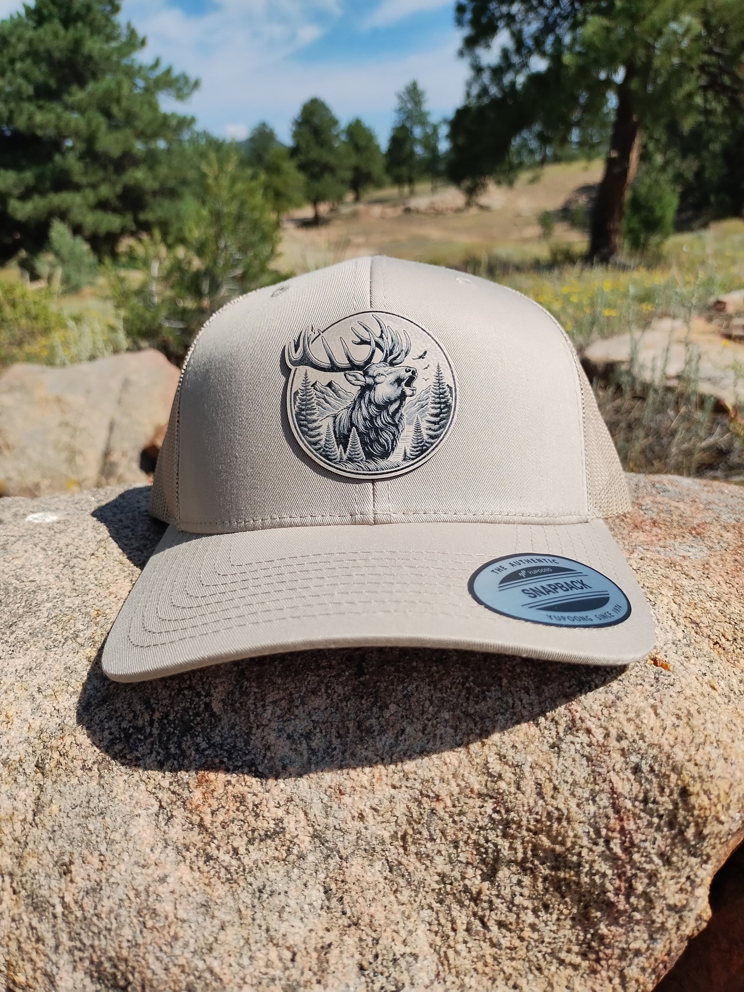 Bugling Elk Custom Trucker Hat