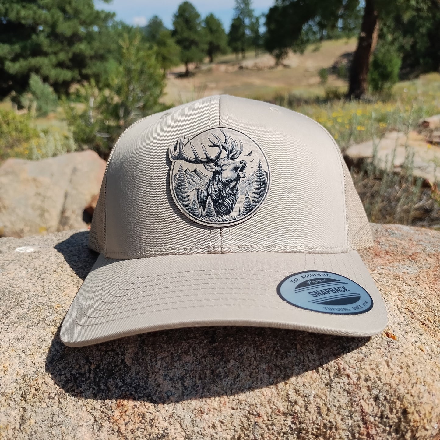 Bugling Elk Custom Trucker Hat