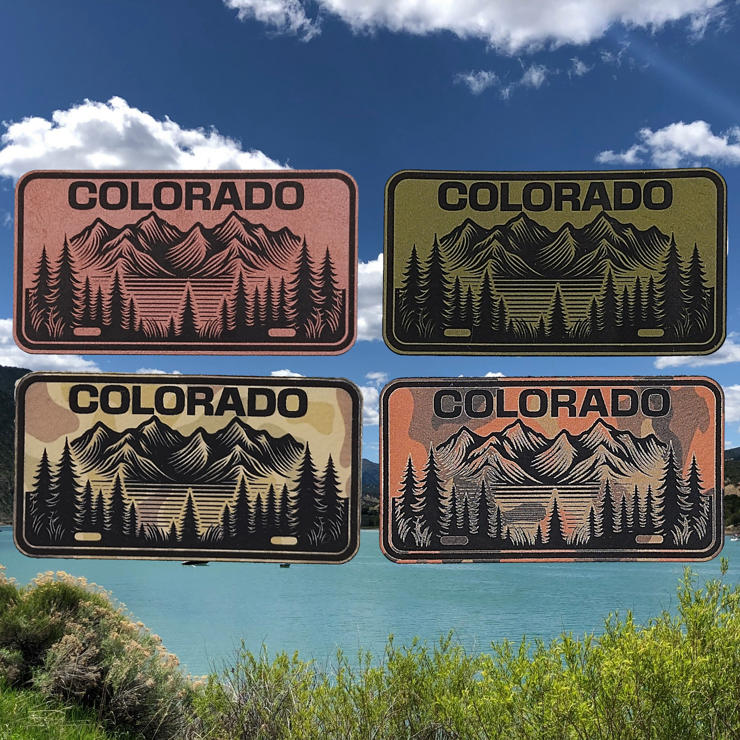 Colorado Plate Hat Patch