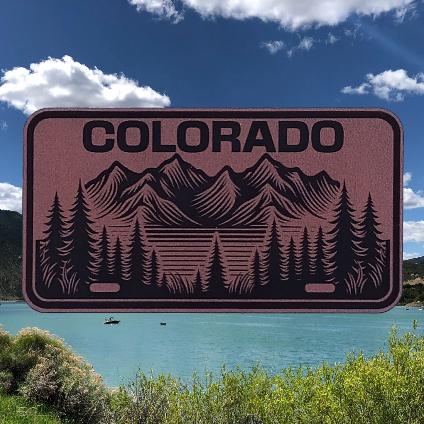 Colorado Plate Hat Patch