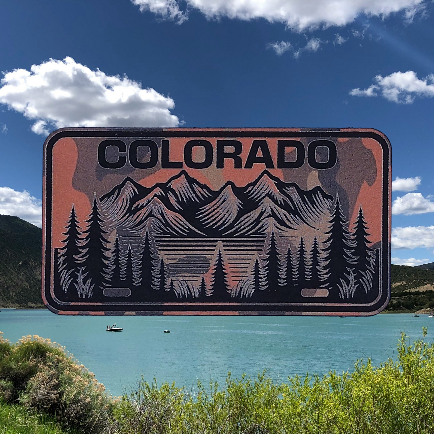 Colorado Plate Hat Patch