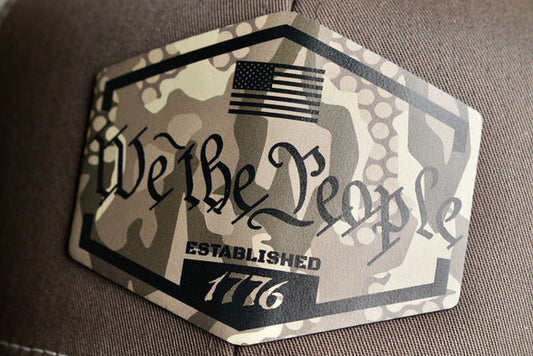 WE THE PEOPLE CAMO PATCH