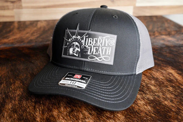 LIBERTY OR DEATH PATCH DIE CUT